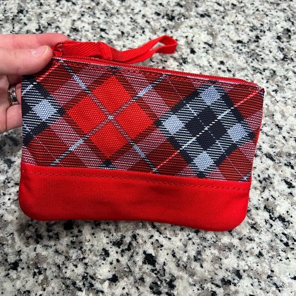 Stylish Red Plaid Women's Bag - Picture 2 of 12